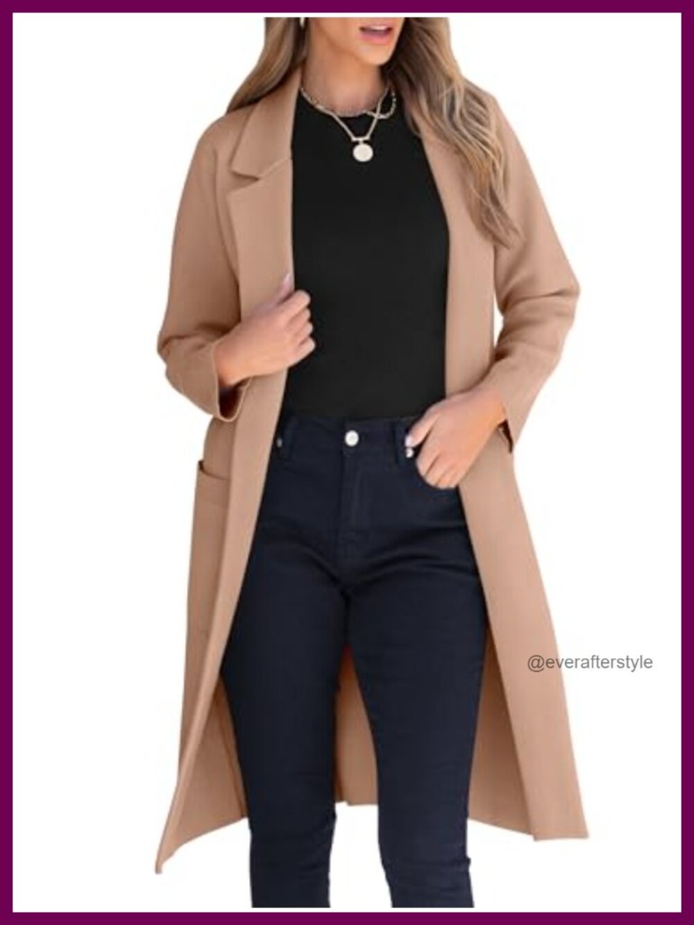 Oversized Notch Lapel Cardigan Sweater Long Sleeve
